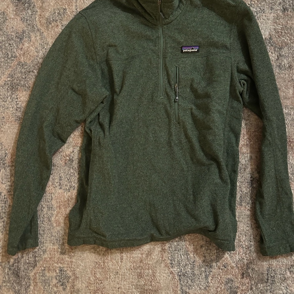 Patagonia Forest Green Textured Jacket
